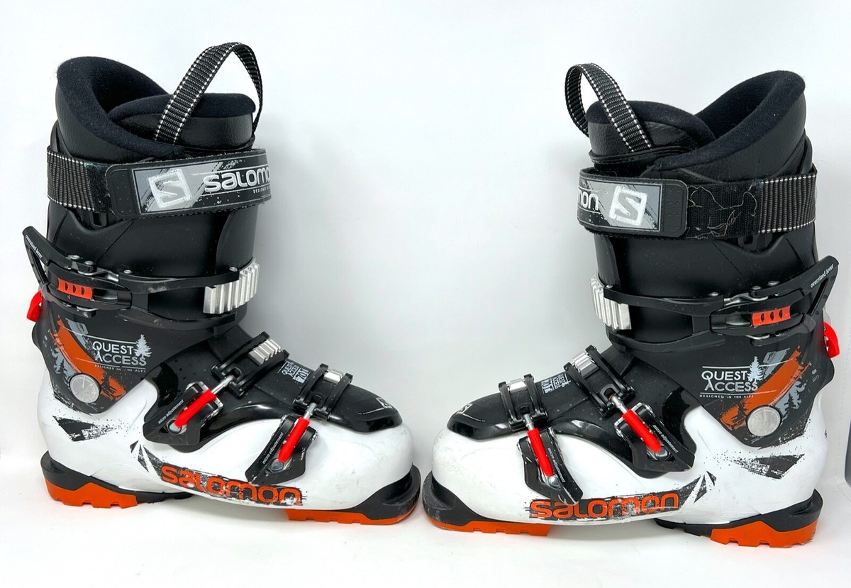 Mens Salomom 26/26.5 308mm Ski Boots Quest Access 70 T White Black