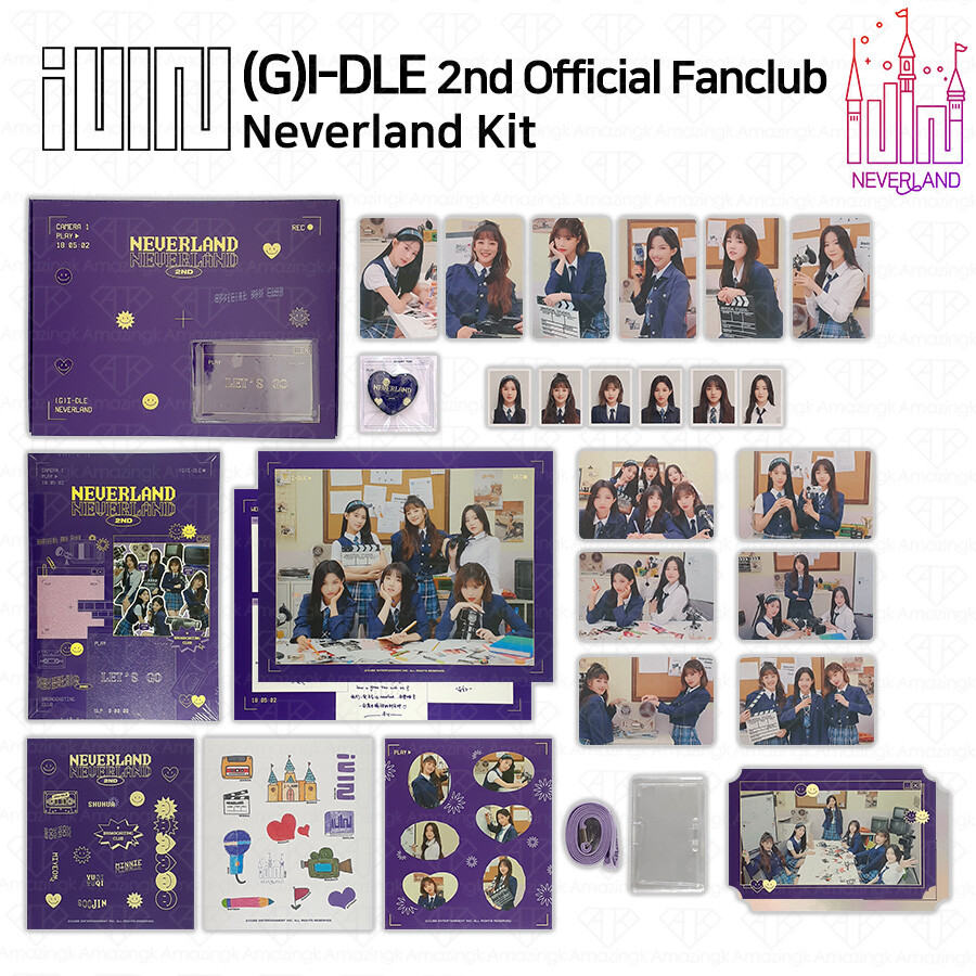 G)I-DLE G-IDLE 2nd Official Fan Club Neverland Kit Soojin Soyeon