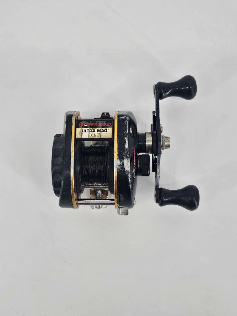 Abu Garcia Ambassadeur Ultra Mag XLI Fishing Reel Sweden Foot