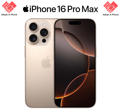 NEW*  Apple iPhone 16 Pro Max | 256GB Desert Titanium | Verizon