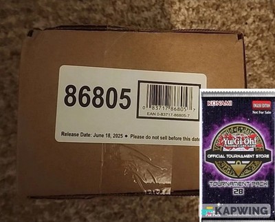 YuGiOh OTS Tournament Pack 28 Case 100 Packs BOX FACTORY SEALED