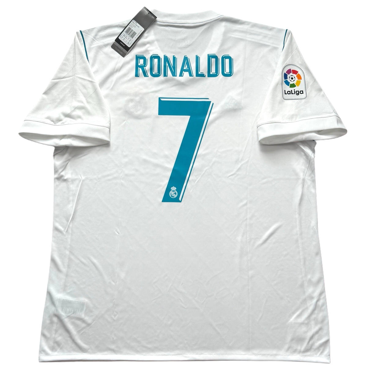 2017/18 Real Madrid Home Jersey #7 Ronaldo XL adidas Soccer La