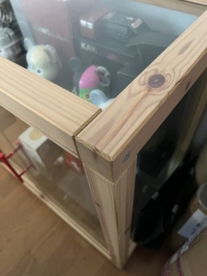 IKEA x VIRGIL ABLOH Glass-Door Cabinet Pine Display Case MARKERAD