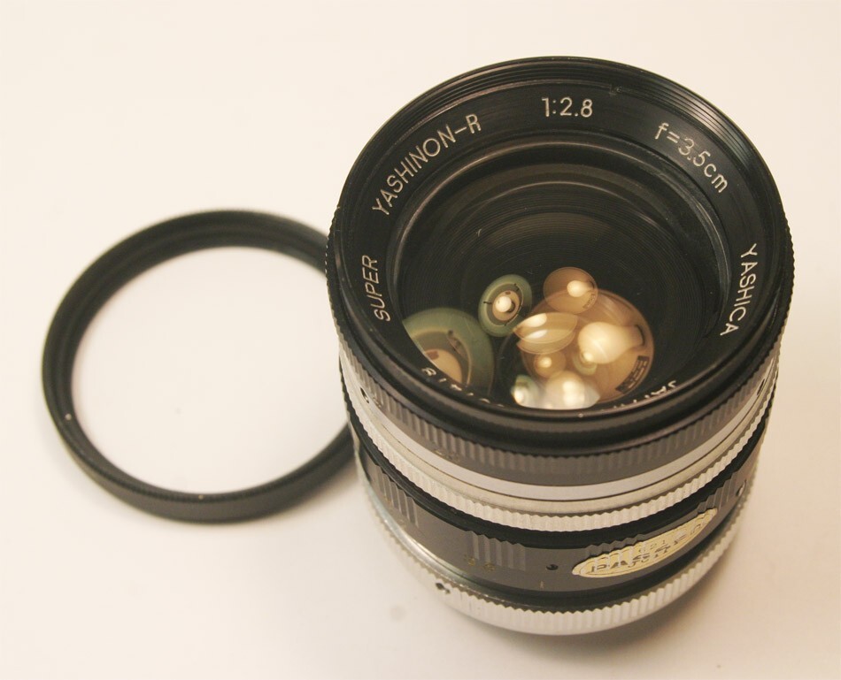 Yashica Super Yashinon-R 3.5cm f2.8 M/F Lens M42 Screw Mount | eBay