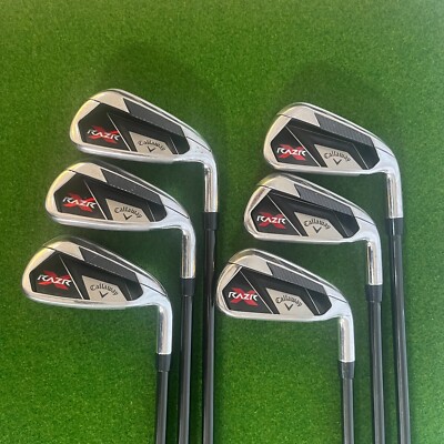 Callaway golf RAZR X IronSet 5-9 Pw 6pieces RH RAZR 60i Graphite