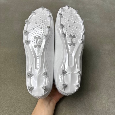 Under Armour UA Highlight 2 MC Knit 'White Metallic Silver' Cleats