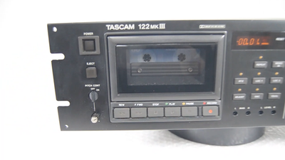 Tascam 122 MKIII MK3 Professional 3-Head Cassette Deck Tested