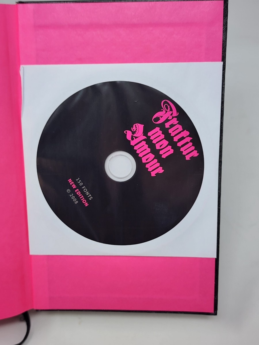 Fraktur Mon Amour by Judith Schalansky (2008, Hardcover) + CD (150