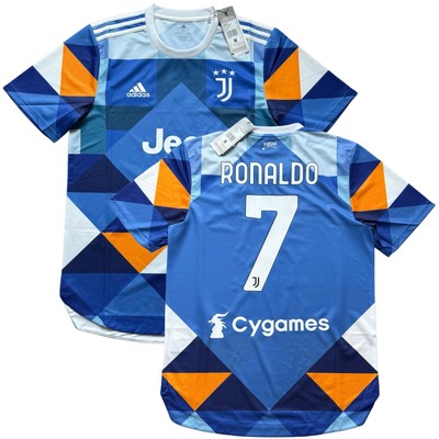 2021/22 Juventus Fourth Jersey #7 Ronaldo Medium adidas X Kobra