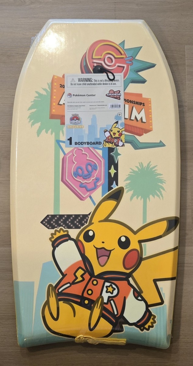 2025 Pokemon World Championships Pikachu Bodyboard Boogie Board