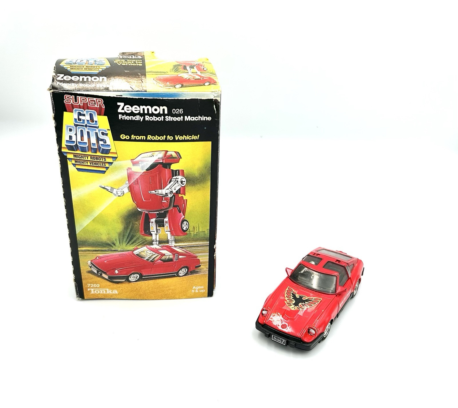 Tonka Super GoBots ZEEMON 026 New Friendly Robot Street Machine