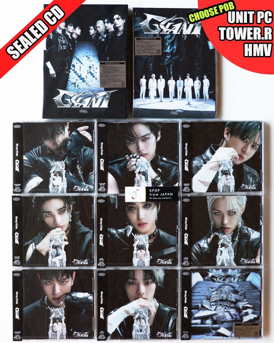 STRAY KIDS GIANT JAPAN 2ND FULL ALBUM SOLO POB PHOTOCARD FC UNIT