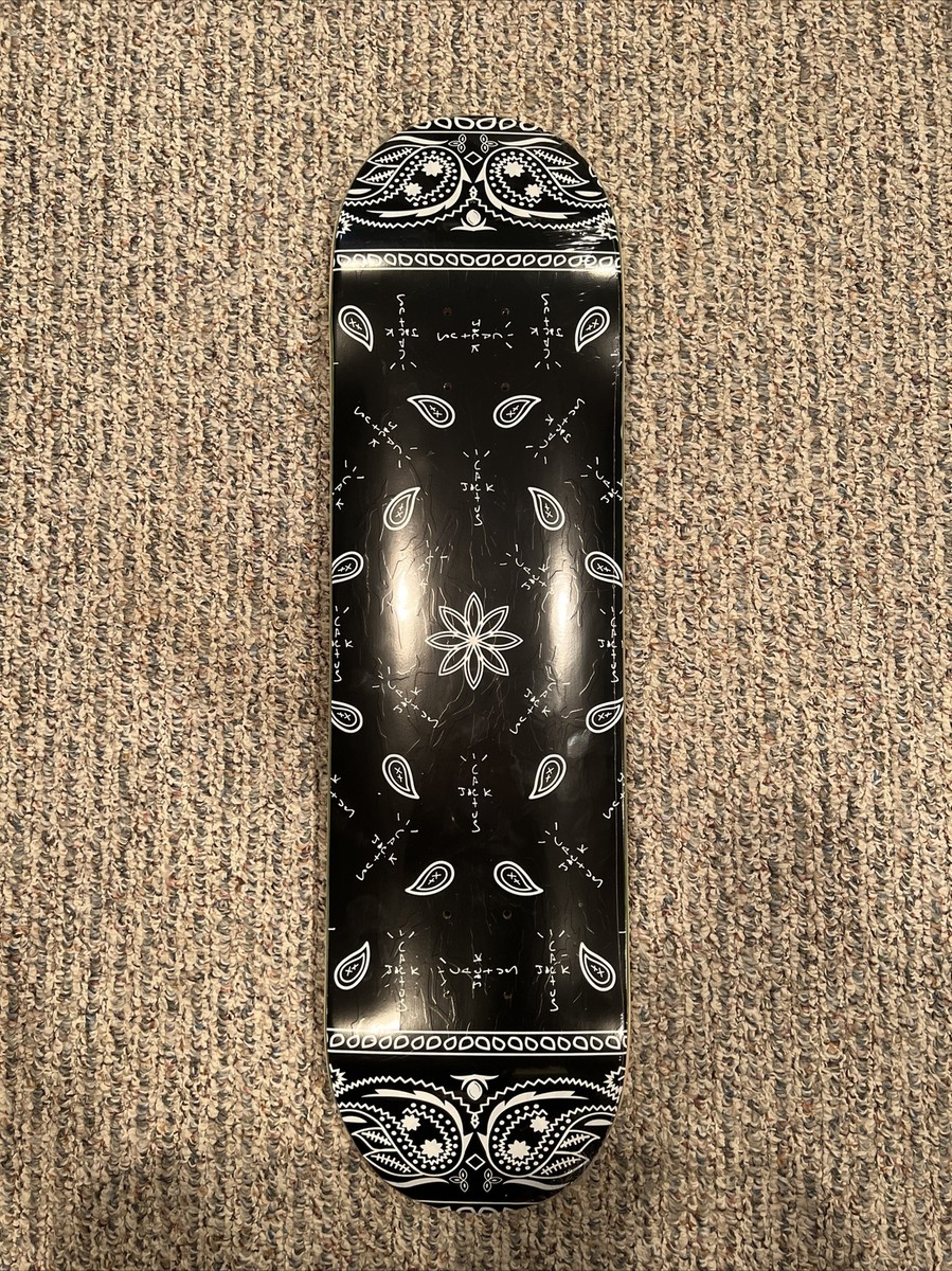 Travis Scott - Cactus Jack - Paisley Skateboard Deck | eBay