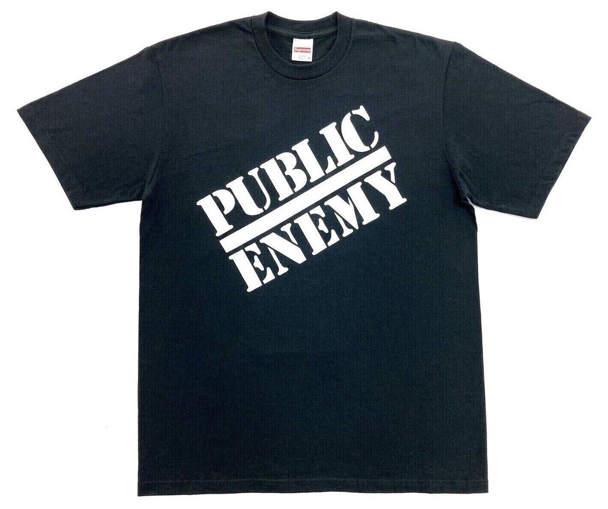 Supreme x Undercover x Public Enemy Blow Your Mind Tee Black M Rap