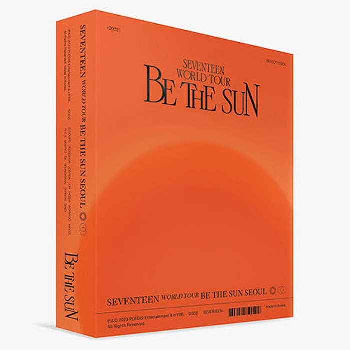 SEVENTEEN WORLD TOUR [BE THE SUN] SEOUL [DVD/DIGITAL CODE/DIARY]+