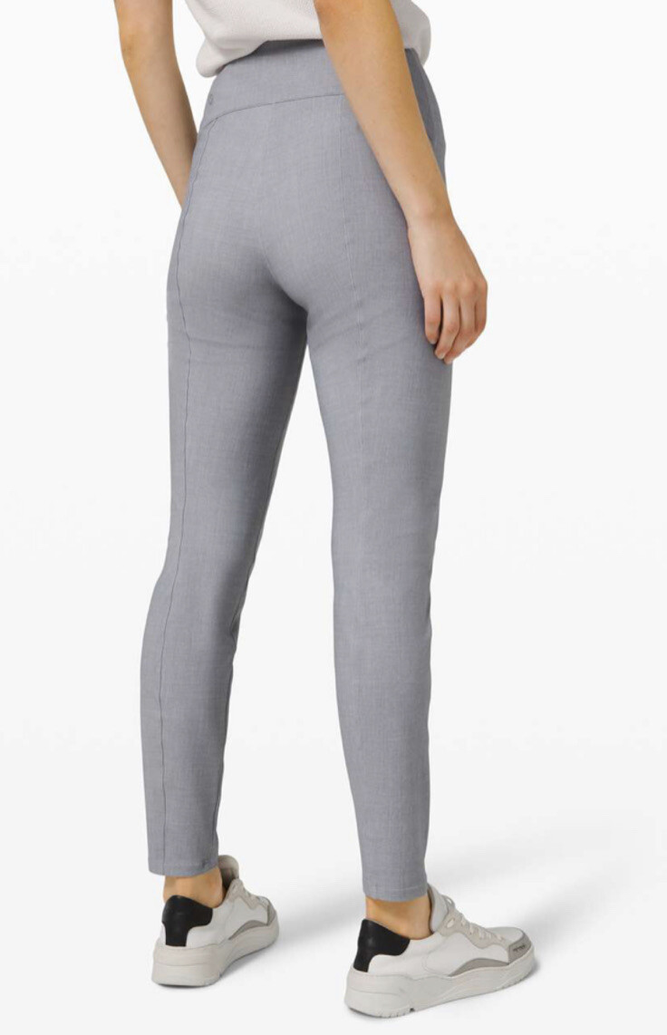 NWT lululemon Here To There HR Pant 7/8 Size4 OHMG Light Grey | eBay