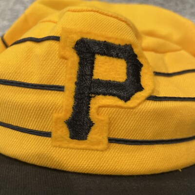 Vintage Pittsburgh Pirates Pillbox Cap Hat M Pleather Band MLB | eBay