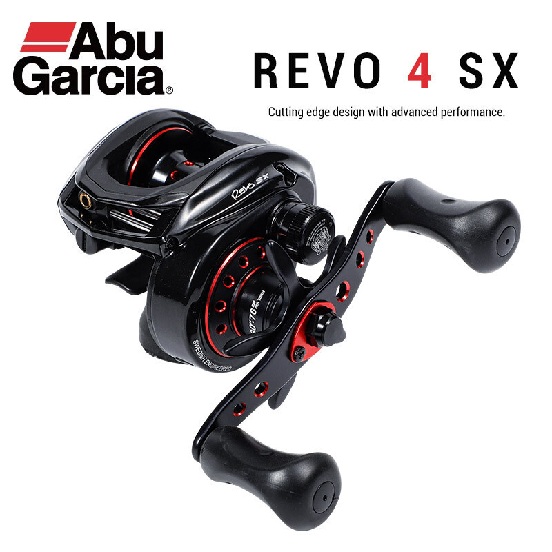 Abu Garcia REVO4 SX Low Profile Baitcasting Fishing Reel 9/1BB 6.6