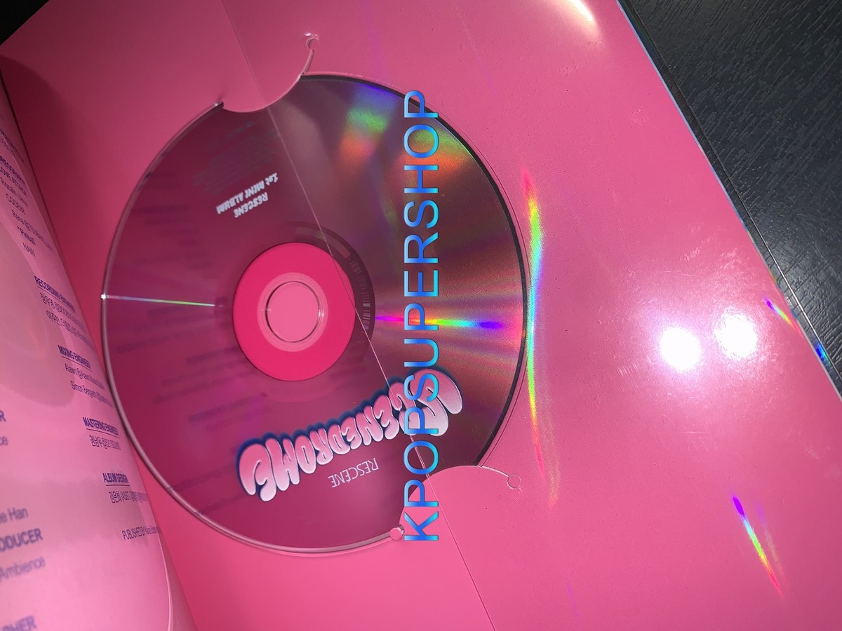 RESCENE 1st Mini Album Scenedrome Autographed Signed CD Photobook