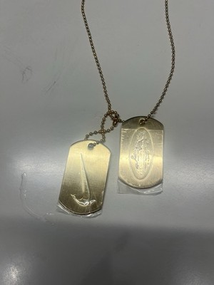 Nike X Corteiz Dog Tag Necklace | eBay UK