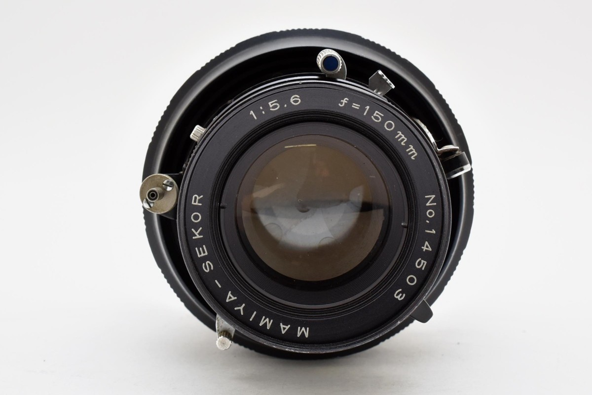 Mamiya 150mm f5.6 Sekor Lens Universal Press #317-2 | eBay