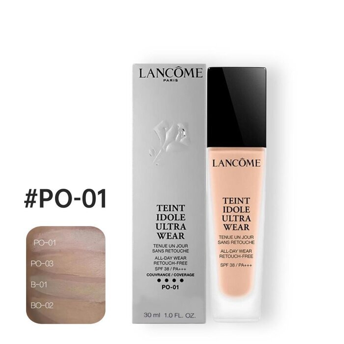 Lancome TEINT IDOLE ULTRA WEAR LIQUID FOUNDATION(PO 01) 30ml #hk