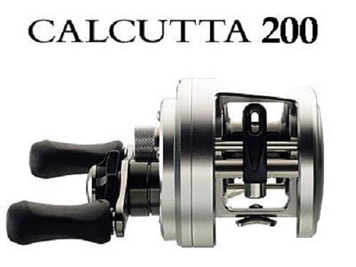 Shimano Calcutta 200 Right Handle old reel silver color reel body