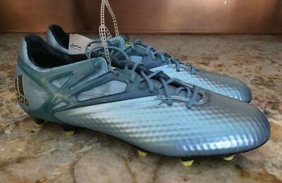 ADIDAS Messi 15.1 FG AG Soccer Cleats Ice Metallic Blue NEW Mens