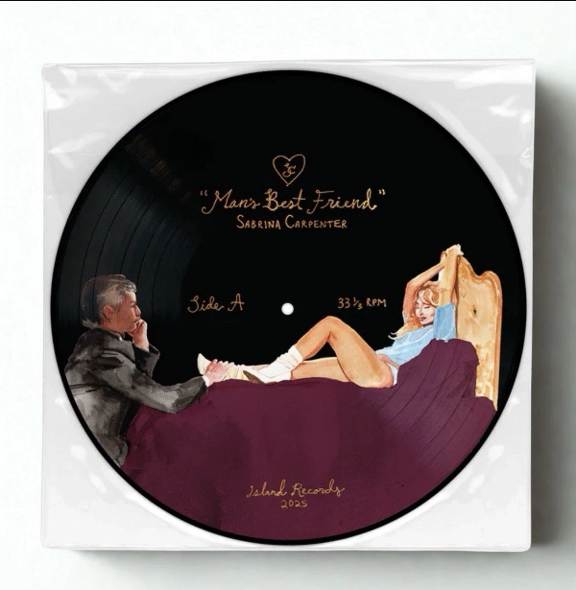 Sabrina Carpenter: Man's Best Friend - LIMITED Edition Vinyl Disc