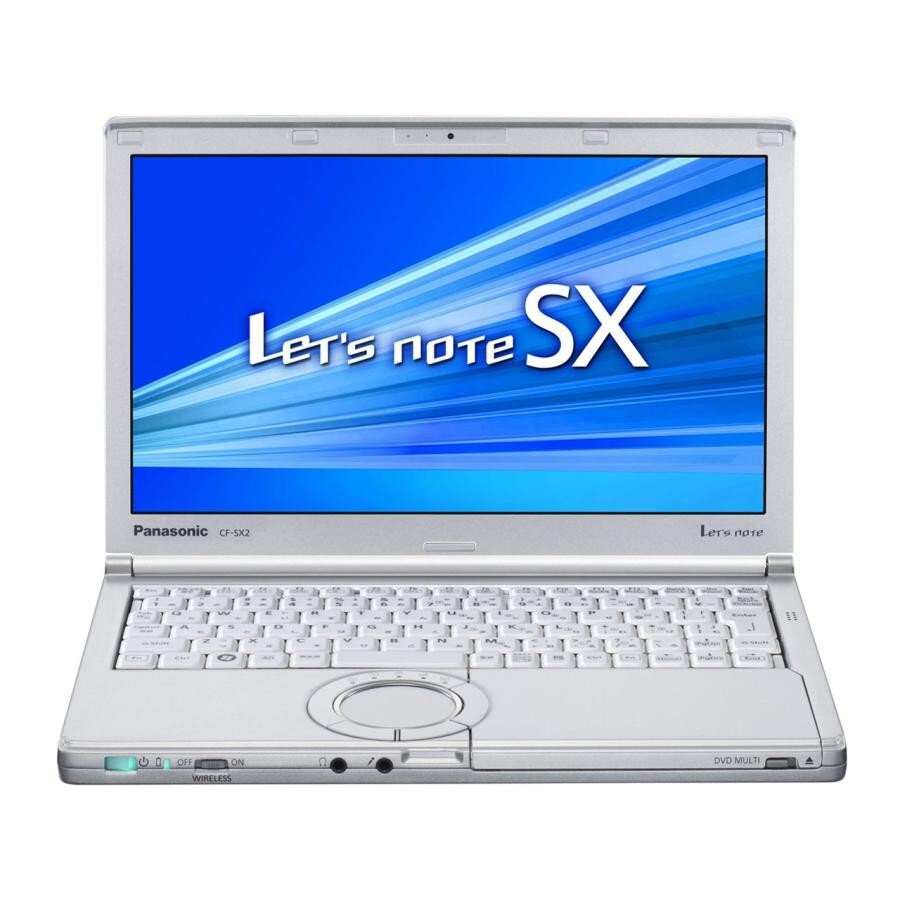 Panasonic Let's note CF−J10 Windows 7 レッツノートCF-J10(WIN7