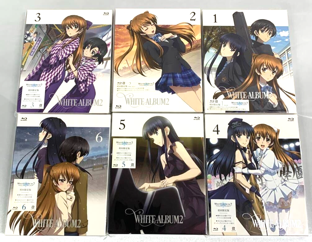 WHITE ALBUM2 First Press Limited Edition Blu-ray 6-Volume Set