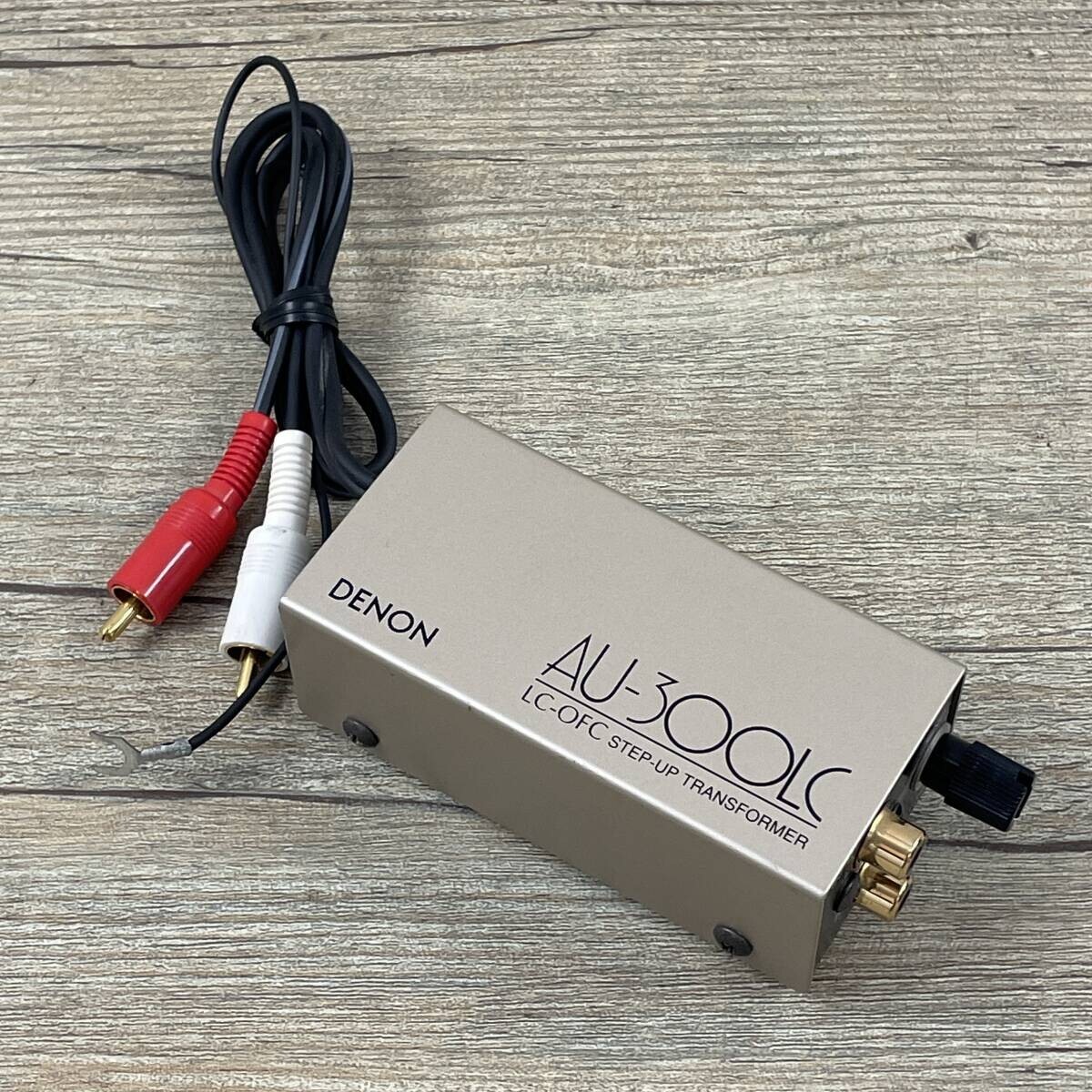 DENON AU 300LC STEP UP TRANSFORMER MC PHONO CARTRIDGE AU-300 LC | eBay
