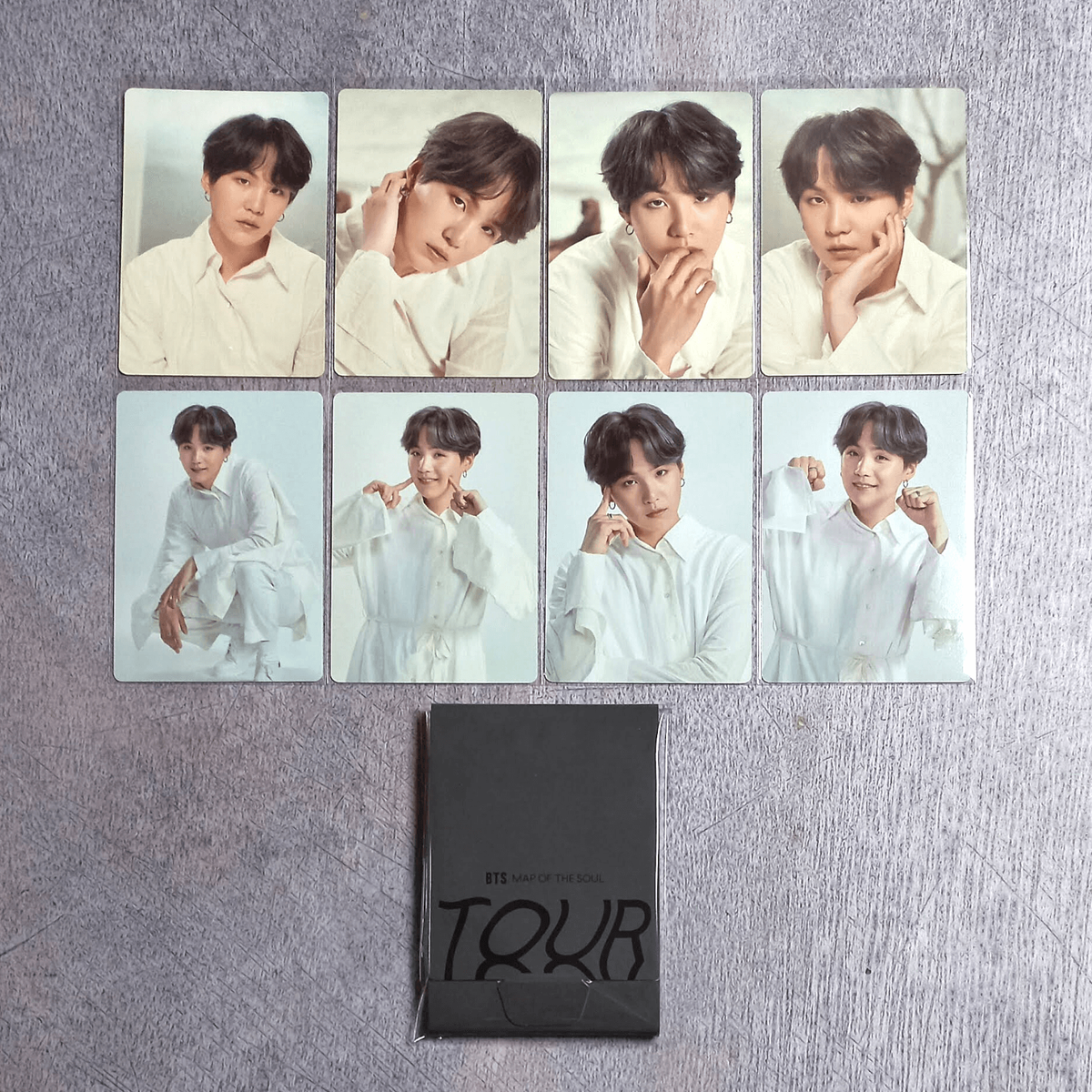 BTS Map of The Soul Tour Official Mini Photo Card - Suga Yoongi | eBay