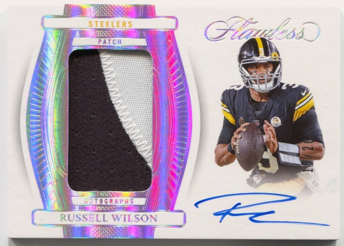 Russell Wilson Autograph Football Trading Cards for sale | eBay