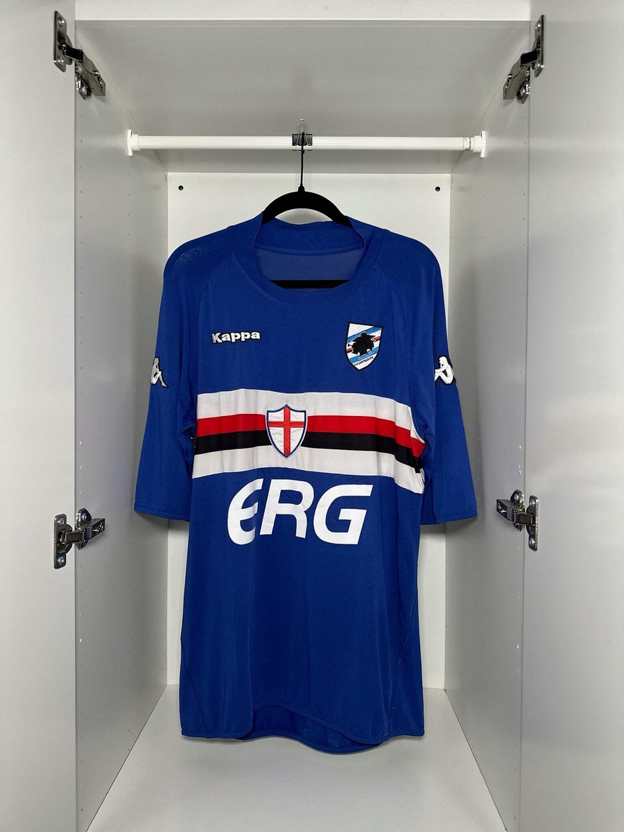 Sampdoria - Kappa - 2004/2005 - HOME Kit | eBay