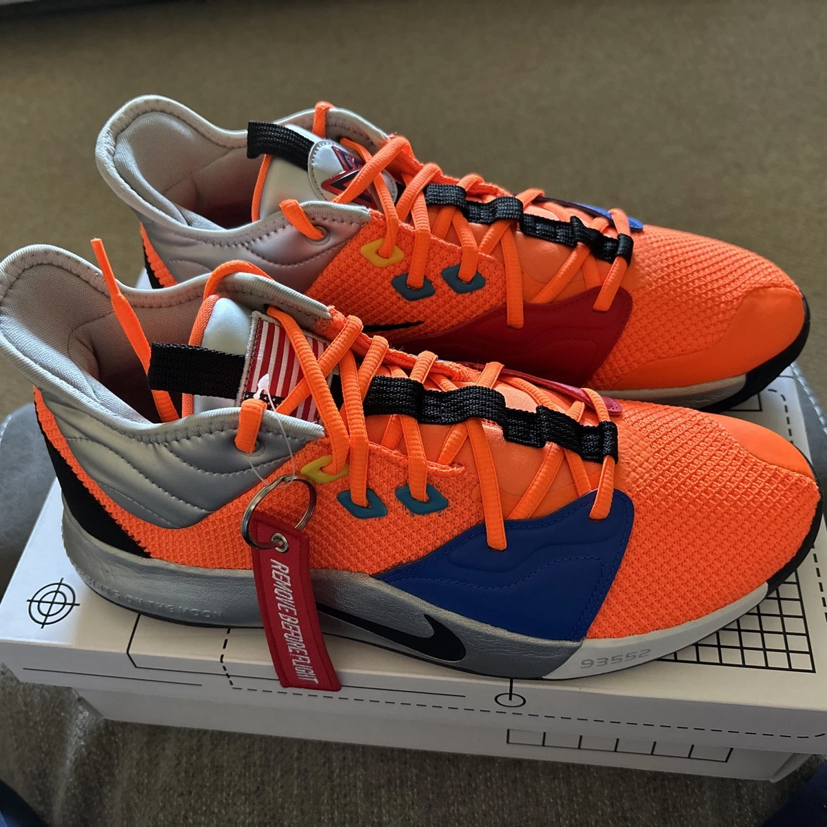 Nike PG 3 2019 Nasa for Sale | Authenticity Guaranteed | eBay