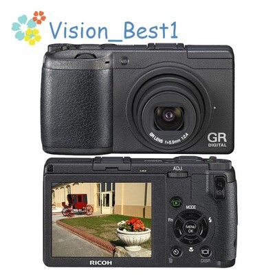 Ricoh GR Digital II Compact/Mirrorless Digital Camera Black 10MP