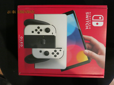 BRAND NEW Nintendo Switch OLED Model 64GB (White Joy-Con, White
