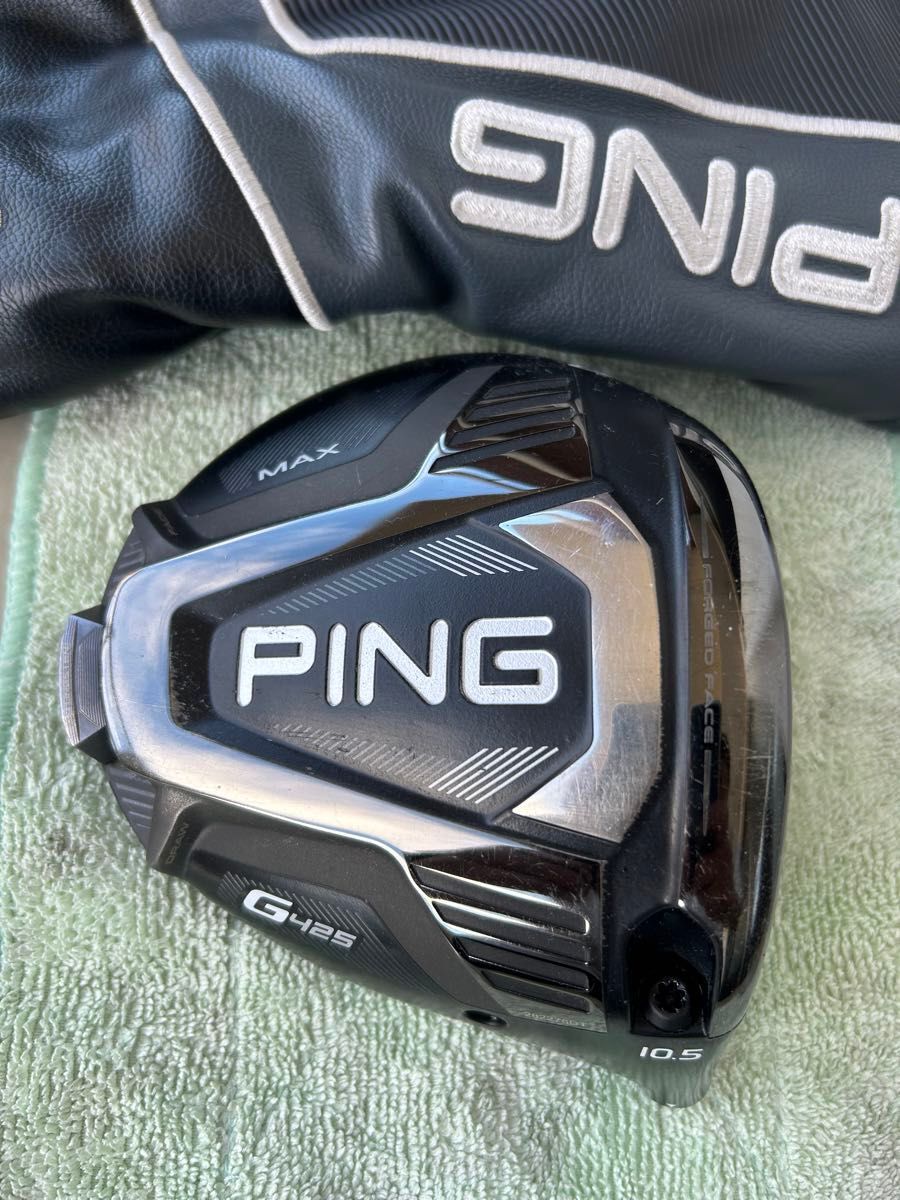 Ping G425 MAX 10.5° Driver Head & Cover Right Handed Golf USED | eBay