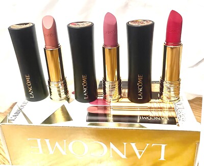 LANCOME LABSOLU ROUGE LIPSTICK TRIO GIFT SET | eBay