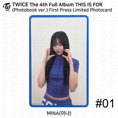 TWICE 4th Full Album THIS IS FOR Photobook / Digipack ver