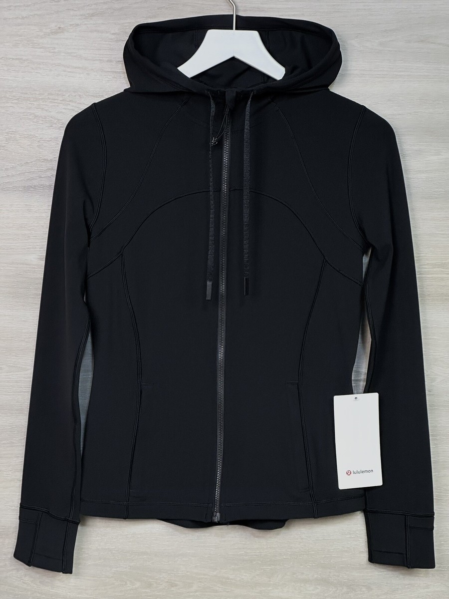 Lululemon Hooded Define Jacket Nulu Size 8 Black 76010 | eBay