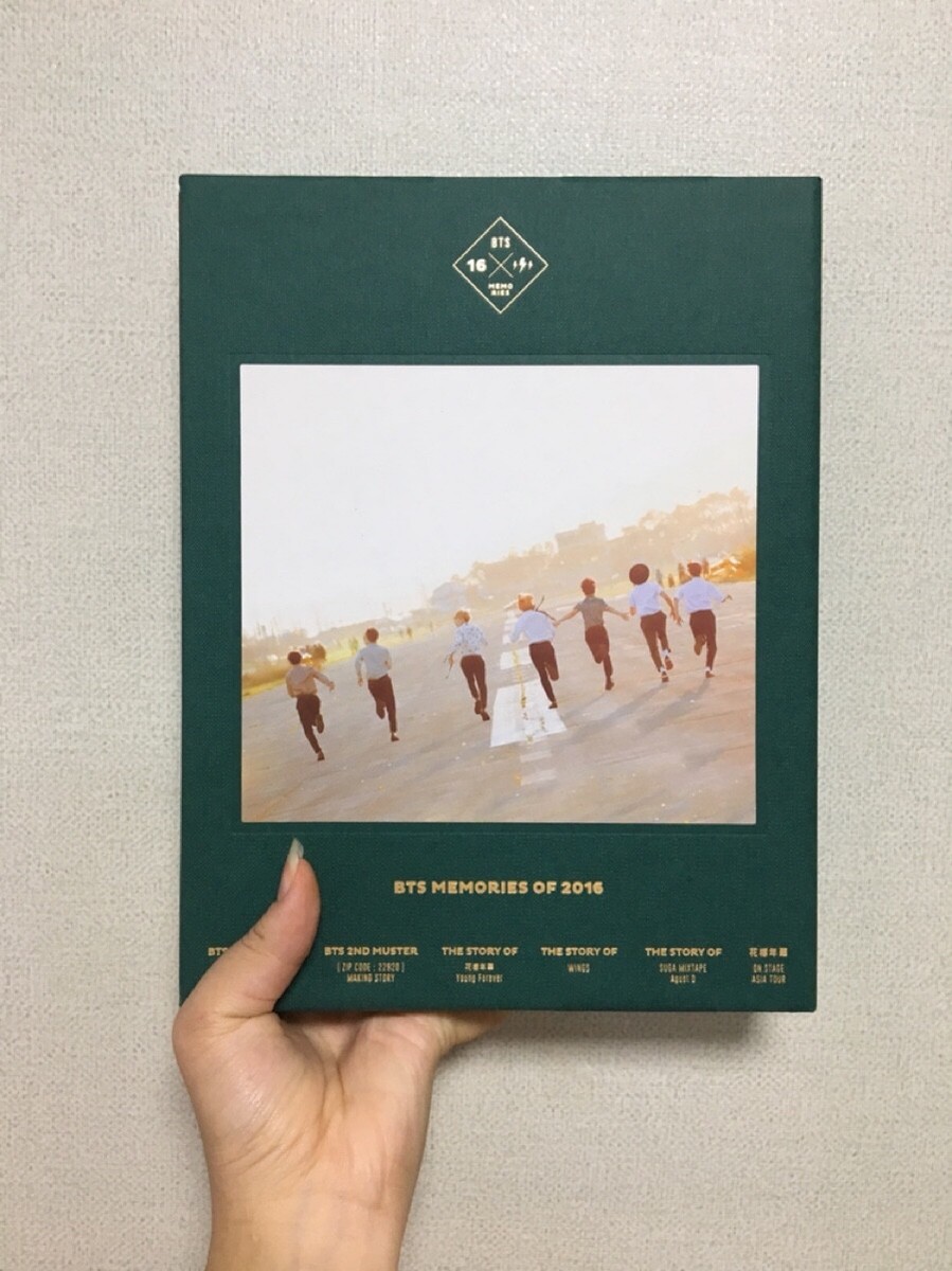BTS BANGTAN BOYS Memories of 2016 Official DVD Photobook Set