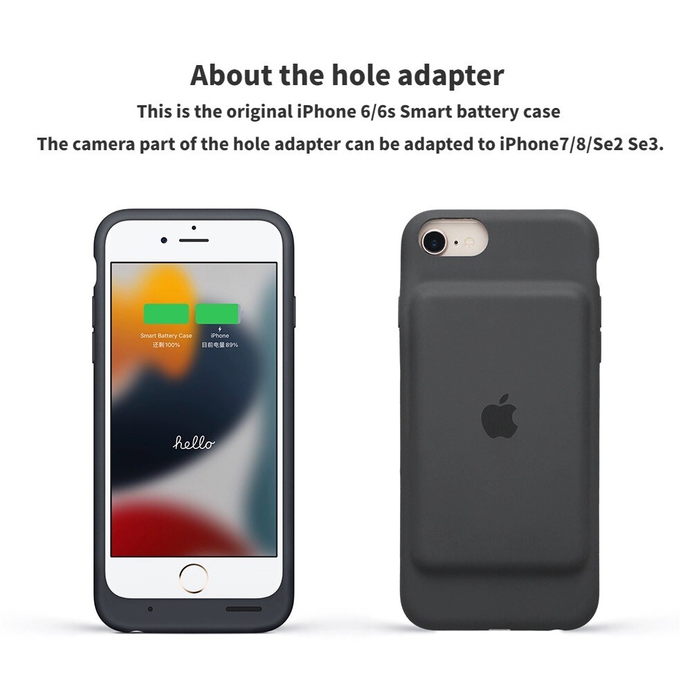 Apple Genuine Smart Battery Case For iPhone 7/8/Se2/Se3 - White