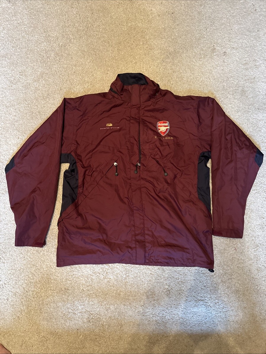 Arsenal FC EST 1886 Emirates stadium Jacket | XL. | Maroon