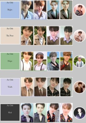 SEVENTEEN An Ode WOOZI Official Photocard Real Hope Truth Poet