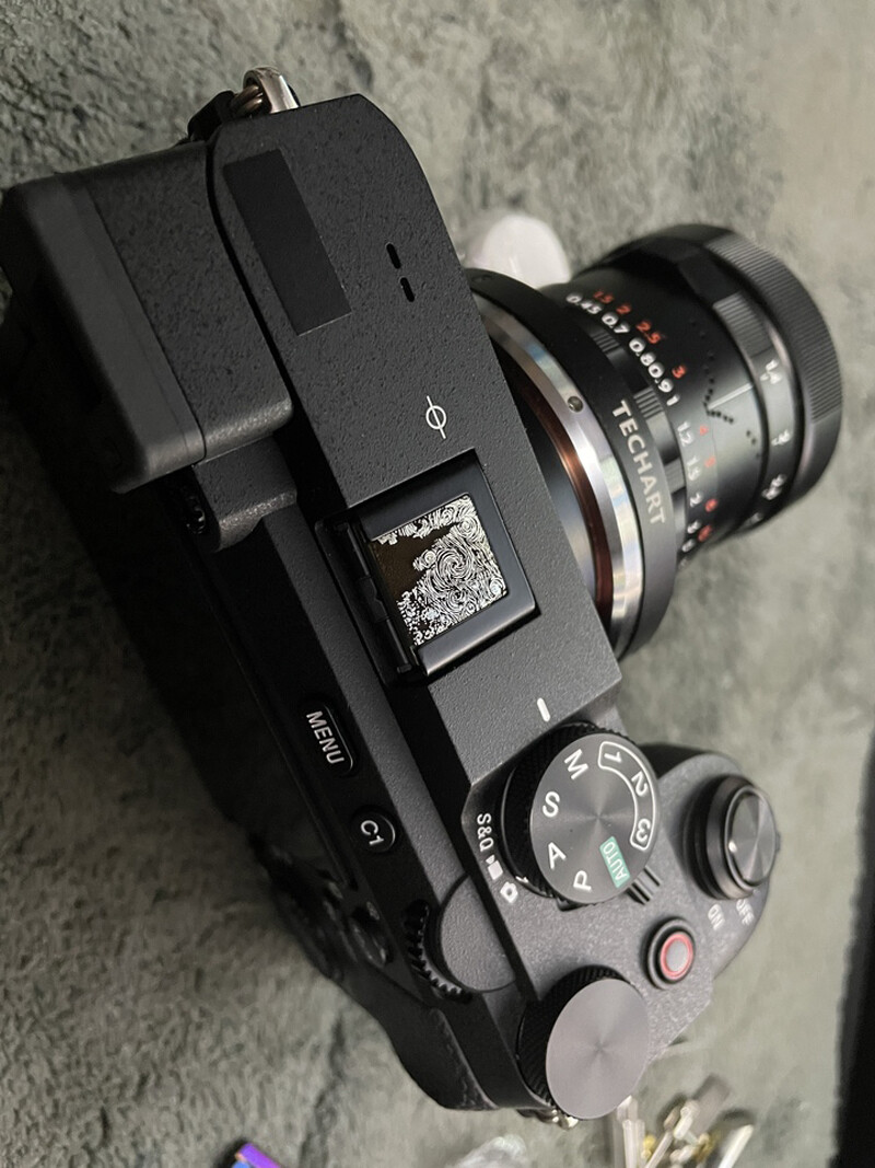 Metal Camera Hot Shoe Cover Star For Leica Sony A7C2 Canon Nikon