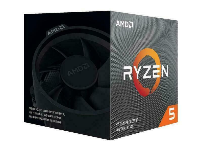 AMD Ryzen 5 3600X 6-Core 12-Thread Unlocked Processor w/ Wraith