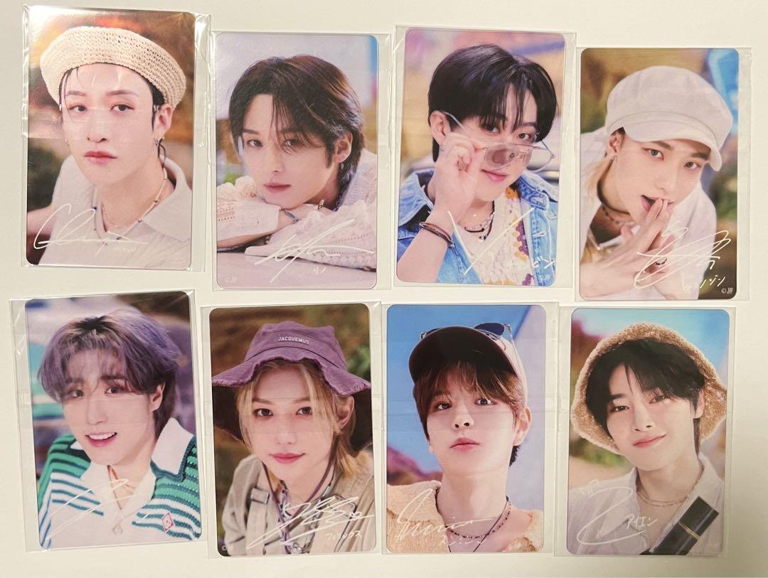 STRAY KIDS JYP JAPAN POPUP POP UP STORE 2023 OFFICIAL CLEAR PHOTO