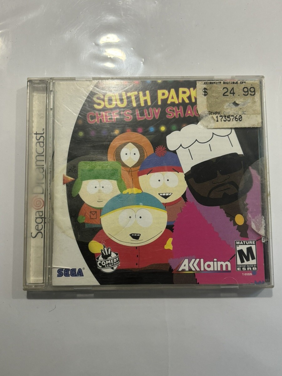 South Park: Chef's Luv Shack CIB (Sega Dreamcast, 1999) | eBay